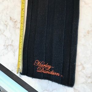 Harley-Davidson Black Acrylic Scarf